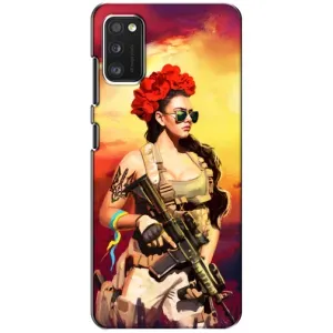 ЗСУ Чехлы (TPU) для Xiaomi POCO M3 (Женщина солдат)