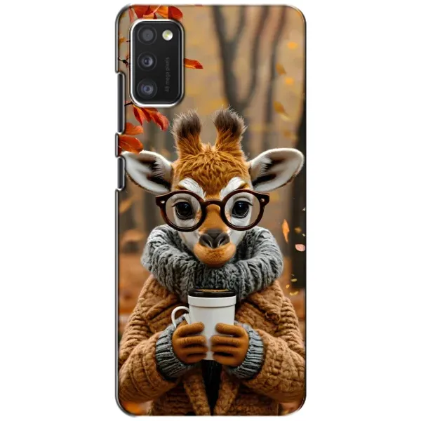 Чехол с рисунком «Жираф с кофе» для Xiaomi POCO M3 Чехол с рисунком «Жираф с кофе» для Xiaomi POCO M3
