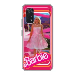 Силіконовый Чохол Барбі фільм на Xiaomi POCO M4 Pro 4G (Барбі Марго)