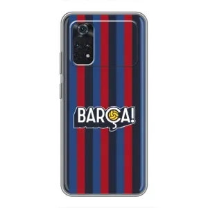 Чехол для Xiaomi POCO M4 Pro 4G (Барселона) (BARCA)