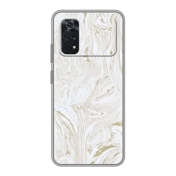 Чехол с рисунком «белый мрамор» для Xiaomi POCO M4 Pro 4G Чехол с рисунком «белый мрамор» для Xiaomi POCO M4 Pro 4G