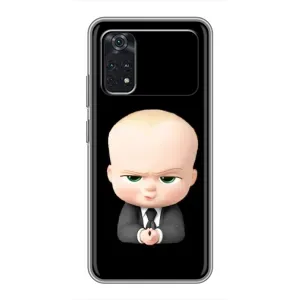 Мультяшний принт на Чохол для Поко М4 про (4G) (Бос)