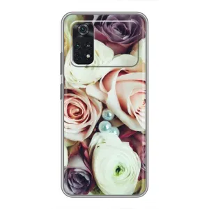 Чехлы с принтом Розочки для Xiaomi POCO M4 Pro 4G (Букет РОЗ)