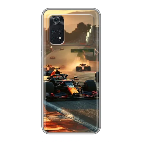 Чехол с рисунком «Чемпионат ф1» для Xiaomi POCO M4 Pro 4G