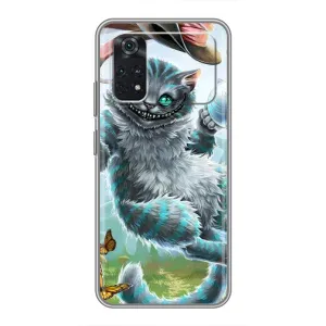 Бампер с изображением Котиков для Поко М4 про (4G) (Чеширский  КОТИК)