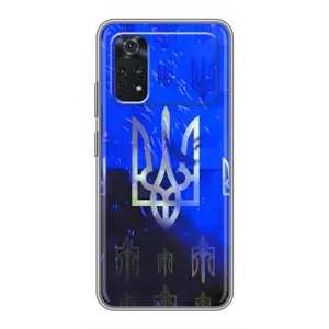 Чехол Укр Символика для Xiaomi POCO M4 Pro 4G (Герб)