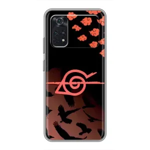 Чехлы с картинкой Итачи Учиха на Xiaomi POCO M4 Pro 4G (Глаз Итачи)