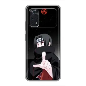 Чехлы с картинкой Итачи Учиха на Xiaomi POCO M4 Pro 4G (Итачи Знак)