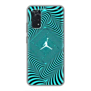 Силіконовый Чохол Nike Air Jordan на Поко М4 про (4G) (Jordan)