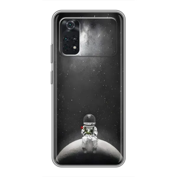 Чехол с рисунком «Космонавт романтик» для Xiaomi POCO M4 Pro 4G Чехол с рисунком «Космонавт романтик» для Xiaomi POCO M4 Pro 4G