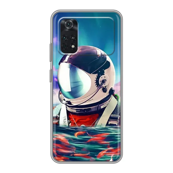 Чехол с рисунком «Космонавт в воде» для Xiaomi POCO M4 Pro 4G Чехол с рисунком «Космонавт в воде» для Xiaomi POCO M4 Pro 4G