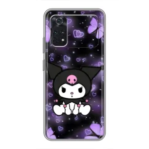 Чехол с персонажем Куроми на Xiaomi POCO M4 Pro 4G (Куроми на черном)