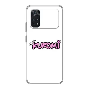 Чехол с персонажем Куроми на Xiaomi POCO M4 Pro 4G (Лого Куроми)