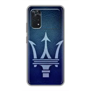 Чохли з тематикою "Круті машини" на Xiaomi POCO M4 Pro 4G (Лого Maserati)