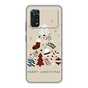 Чохол Санта Клаус для Xiaomi POCO M4 Pro 4G (Merry Christmas)