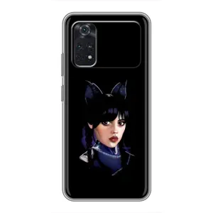 Чохол з картинкою Венсдей на Xiaomi POCO M4 Pro 4G (Мила Венсдей)