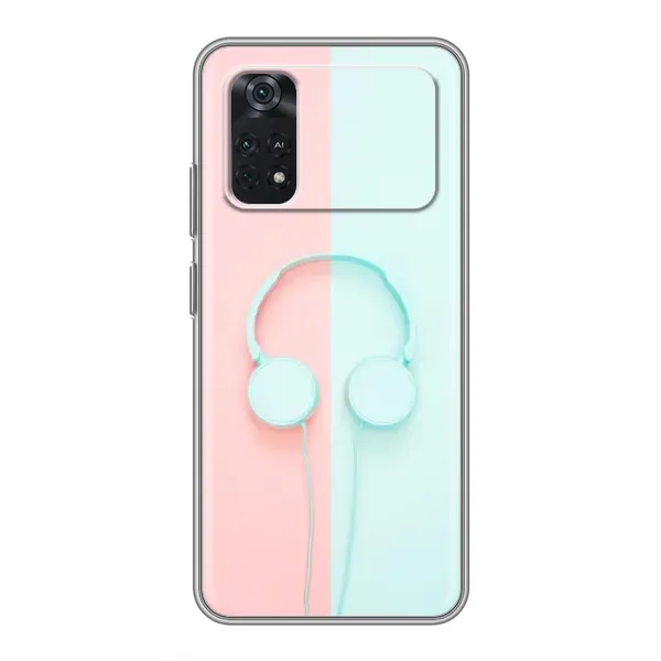 Чехол с рисунком «Наушники» для Xiaomi POCO M4 Pro 4G Чехол с рисунком «Наушники» для Xiaomi POCO M4 Pro 4G