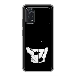 Силіконовый Чохол на Xiaomi POCO M4 Pro 4G з картинкою НАЙК (Nike стиль)