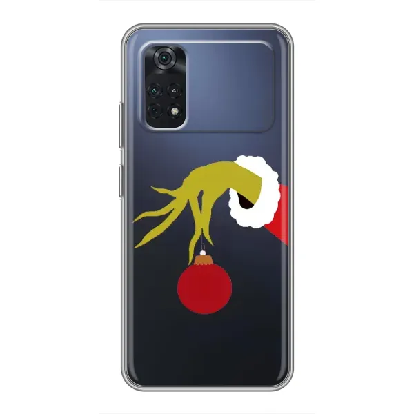Чехол с рисунком «Рука Гринча» для Xiaomi POCO M4 Pro 4G Чехол с рисунком «Рука Гринча» для Xiaomi POCO M4 Pro 4G