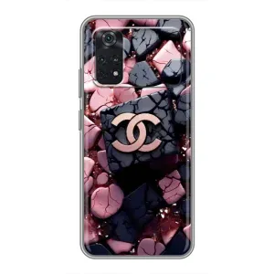 Чохол (Dior, Prada, YSL, Chanel) для Xiaomi POCO M4 Pro 4G (Шанель)