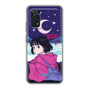 Чехол с персонажами АНИМЕ на Xiaomi POCO M4 Pro 4G (Синобу Миякэ)