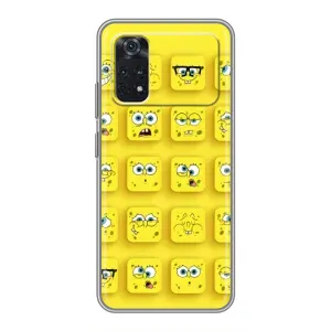 Силіконовий чохол Спанч Боб на Поко М4 про (4G) (Губка Боб)