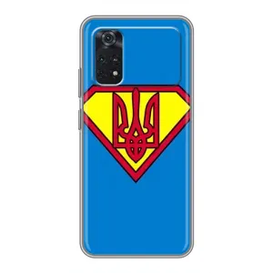 Чехол с картинкой (Патриотический ГЕРБ) на Xiaomi POCO M4 Pro 4G (Super - Герб)