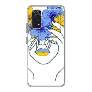 Чехол на Xiaomi POCO M4 Pro 4G Украинский дизайн (Украинка на всю голову)