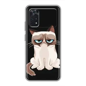 Чехол на тематику: Коты для Xiaomi POCO M4 Pro 4G (Взгляд кота)