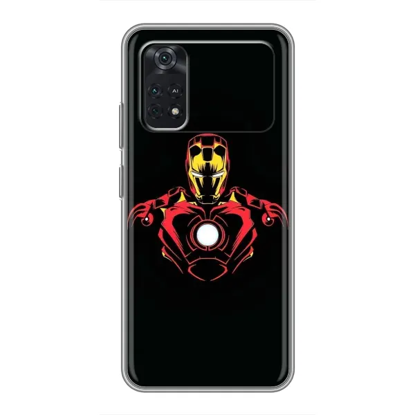 Чехол с рисунком «Железный человек» для Xiaomi POCO M4 Pro 4G Чехол с рисунком «Железный человек» для Xiaomi POCO M4 Pro 4G