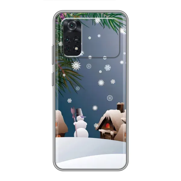 Чехол с рисунком «Зима» для Xiaomi POCO M4 Pro 4G Чехол с рисунком «Зима» для Xiaomi POCO M4 Pro 4G