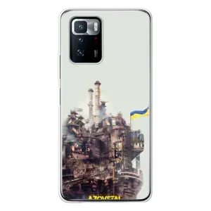 Чехлы на военную тематику для Xiaomi POCO X3 GT (Азовсталь)