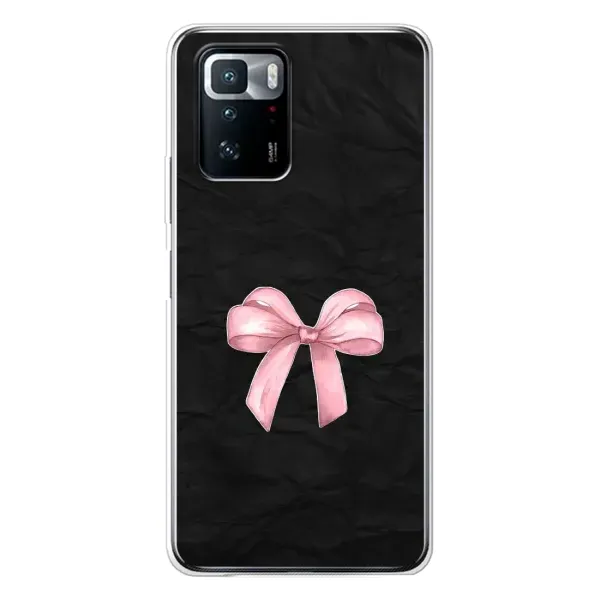 Чехол с рисунком «Бантик» для Xiaomi POCO X3 GT Чехол с рисунком «Бантик» для Xiaomi POCO X3 GT