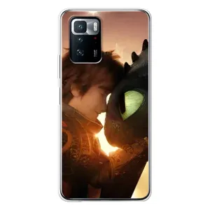 Чехол дракон Беззубик для Xiaomi POCO X3 GT (Беззубик и Иккинг)