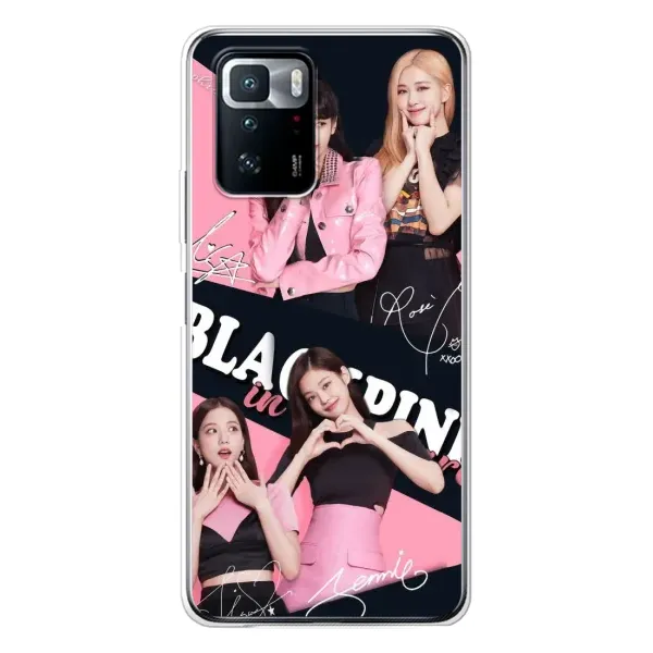Чехол с рисунком «BLACKPINK» для Xiaomi POCO X3 GT Чехол с рисунком «BLACKPINK» для Xiaomi POCO X3 GT