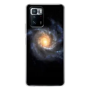 Чохли КОСМОС на Xiaomi POCO X3 GT (Чорна дира)
