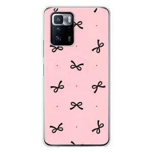 Чохол банти для Xiaomi POCO X3 GT (Чорні бантики)