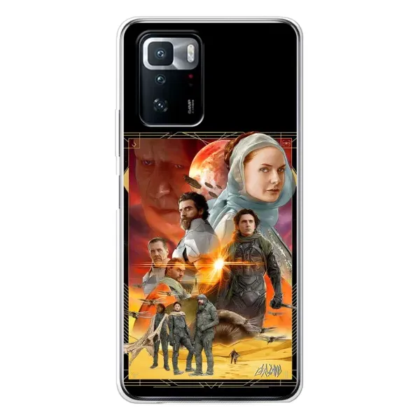 Чехол с рисунком «Д Ю Н А» для Xiaomi POCO X3 GT Чехол с рисунком «Д Ю Н А» для Xiaomi POCO X3 GT