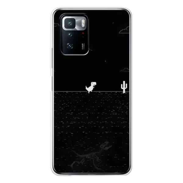 Чехол с рисунком «Динозаврик» для Xiaomi POCO X3 GT Чехол с рисунком «Динозаврик» для Xiaomi POCO X3 GT