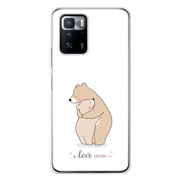 Чехол с рисунком «Для мам» для Xiaomi POCO X3 GT Чехол с рисунком «Для мам» для Xiaomi POCO X3 GT