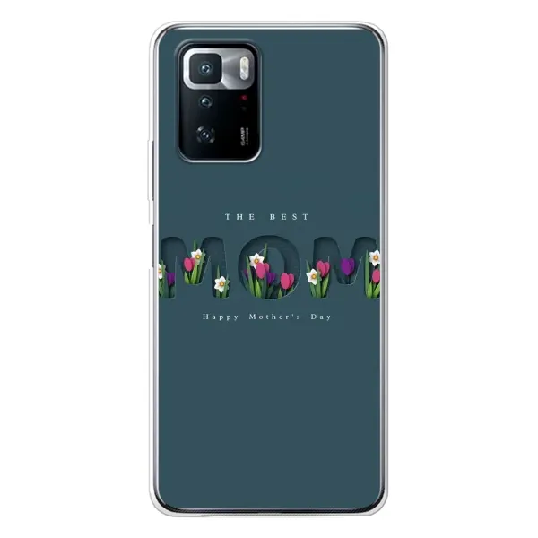 Чехол с рисунком «Ко дню мамы» для Xiaomi POCO X3 GT Чехол с рисунком «Ко дню мамы» для Xiaomi POCO X3 GT