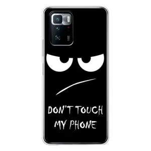 Чехол с прикольным текстом на Xiaomi POCO X3 GT (Dont)