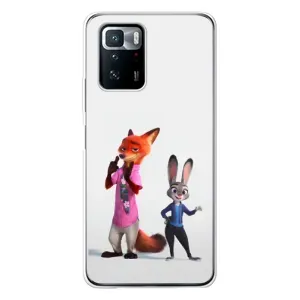 Силиконовый чехол с принтом Зоотрополіс для Xiaomi POCO X3 GT (Джуди и Ник)