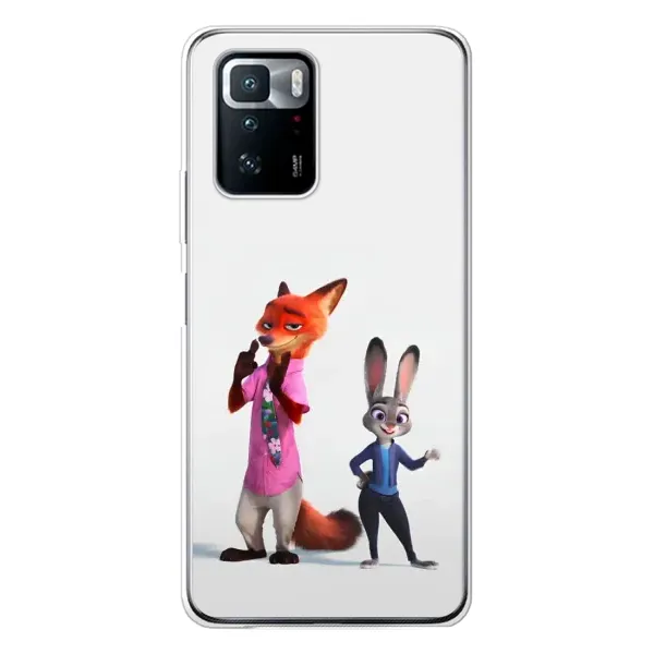 Чехол с рисунком «Джуди и Ник» для Xiaomi POCO X3 GT Чехол с рисунком «Джуди и Ник» для Xiaomi POCO X3 GT
