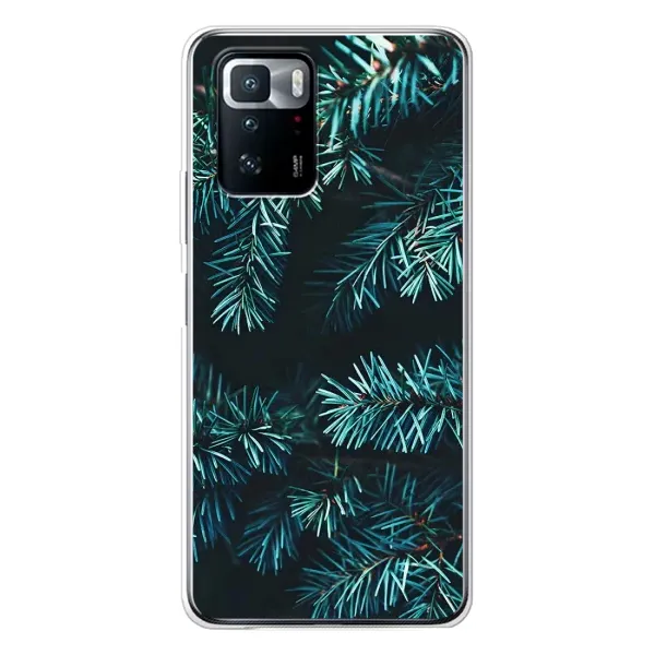 Чехол с рисунком «Ель» для Xiaomi POCO X3 GT Чехол с рисунком «Ель» для Xiaomi POCO X3 GT