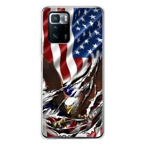 Аксессуары Чехол Флаг USA для Xiaomi POCO X3 GT