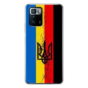 Чехлы УПА (Красно-Чёрный) на Xiaomi POCO X3 GT (Флаг УПА)