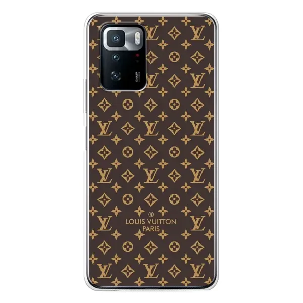 Чехол с рисунком «Фон Луи Виттон» для Xiaomi POCO X3 GT