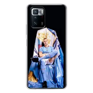 Чохли з принтом на Xiaomi POCO X3 GT Футболіст (футболіст Холанн)