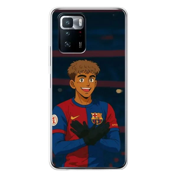 Чехол с рисунком «Футболист Ямаль» для Xiaomi POCO X3 GT Чехол с рисунком «Футболист Ямаль» для Xiaomi POCO X3 GT